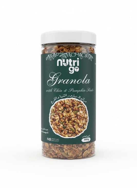 Granola with seeds