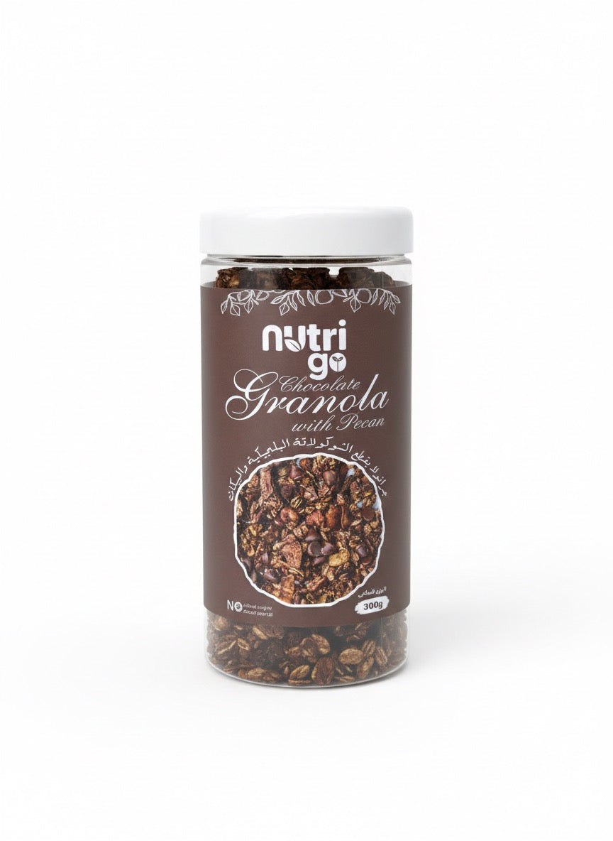 Granola belgian chocolate pecan